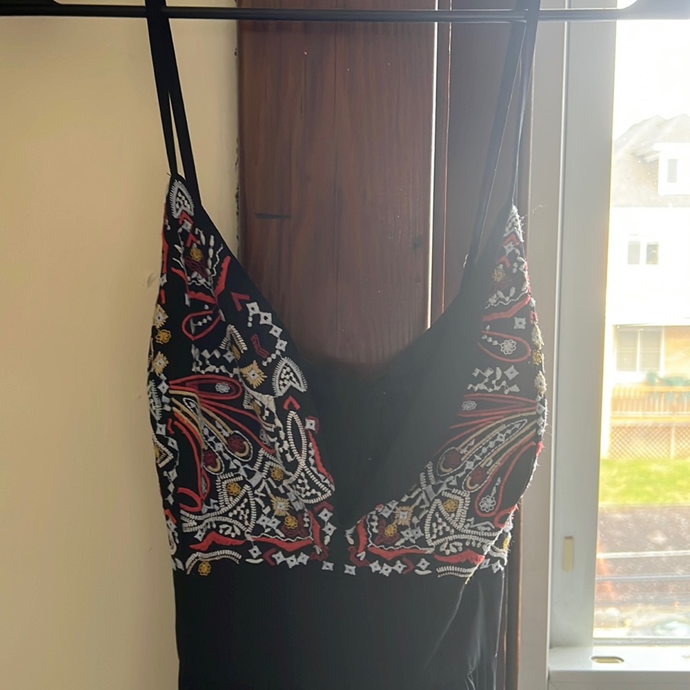 *WORN ONCE* Abercrombie & Fitch Black Maxi Dress